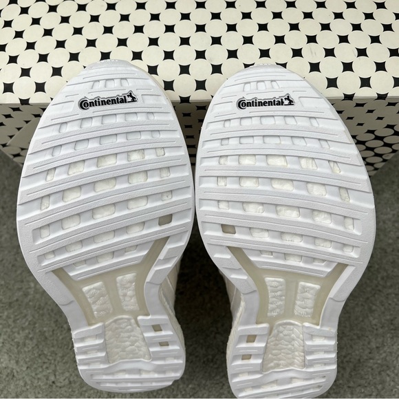 Stella McCartney Adidas Boston Sneaker Running Shoes Cream Cloud White Size 10.5 - Picture 14 of 16